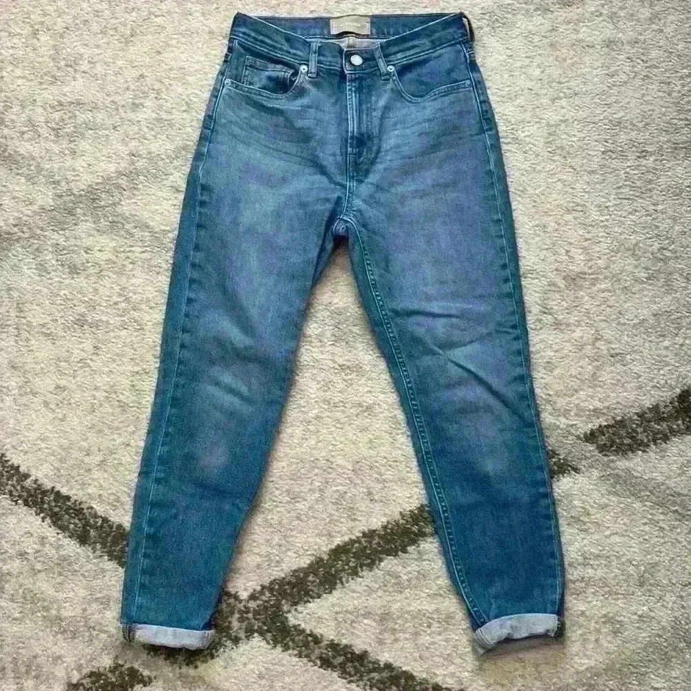 Everlane High Rise Ankle Skinny Jeans
